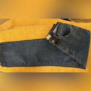 PAC Sun mom jeans, blue, crop, size 23